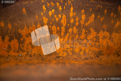 Image of Rusty iron surface