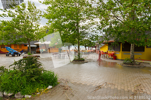 Image of Roads and streets submerged