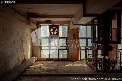 Image of Large glas window