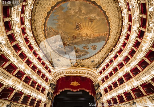 Image of Teatro San Carlo, Naples opera house, Italy