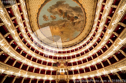 Image of Teatro San Carlo, Naples opera house, Italy