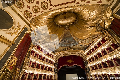 Image of Teatro San Carlo, Naples opera house, Italy