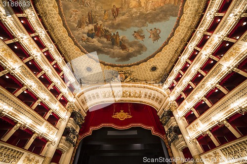 Image of Teatro San Carlo, Naples opera house, Italy