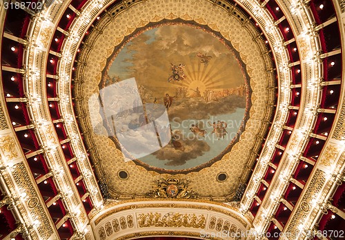 Image of Teatro San Carlo, Naples opera house, Italy