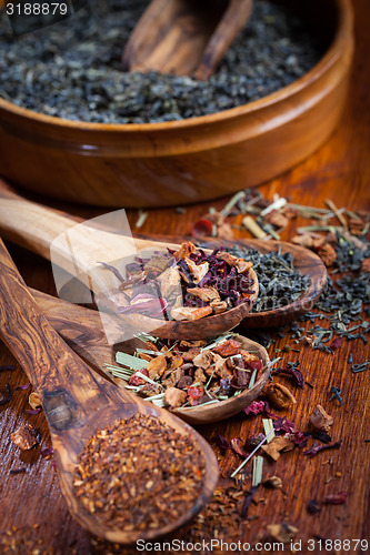 Image of Assortment of dry tea