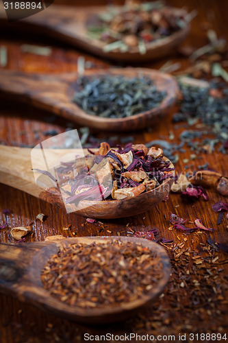 Image of Assortment of dry tea