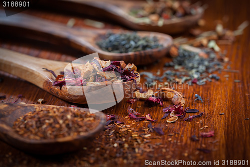 Image of Assortment of dry tea