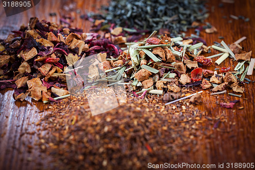 Image of Assortment of dry tea