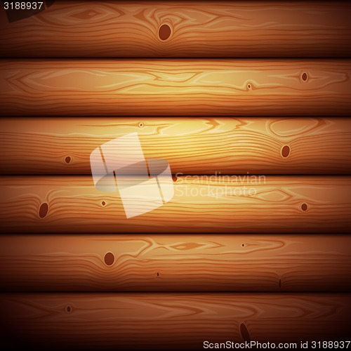 Image of Wooden Timbered Wall Background