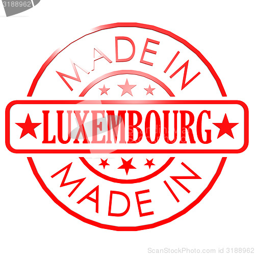 Image of Made in Luxembourg red seal