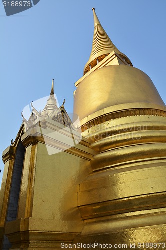 Image of Golden pagoda in Grand Palace