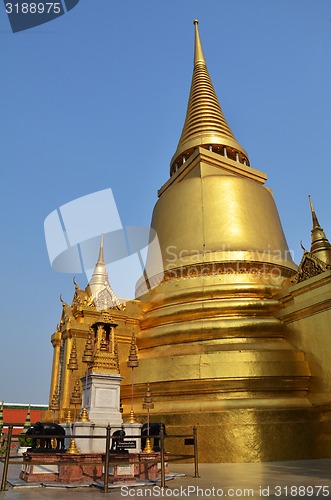 Image of Golden pagoda in Grand Palace