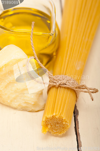 Image of Italian pasta basic food ingredients