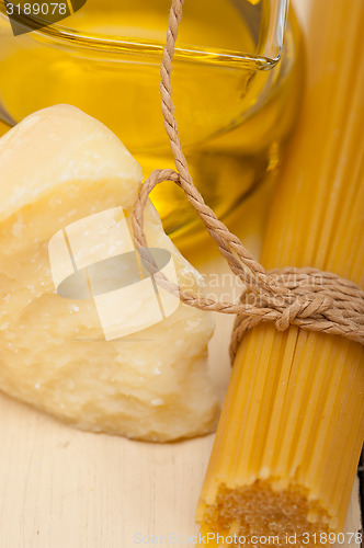 Image of Italian pasta basic food ingredients