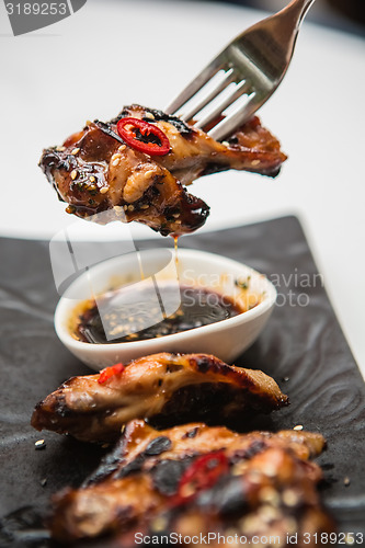 Image of Hot chicken wings