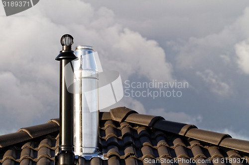 Image of Modern chimney