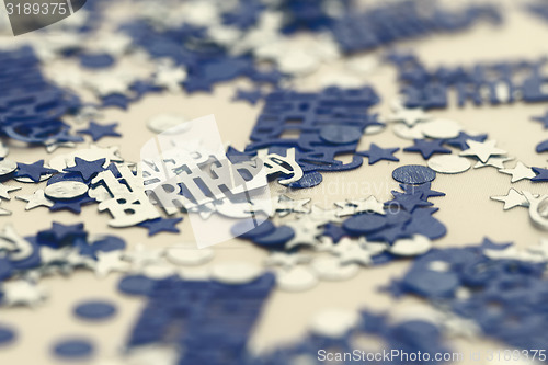 Image of Happy birthday confetti