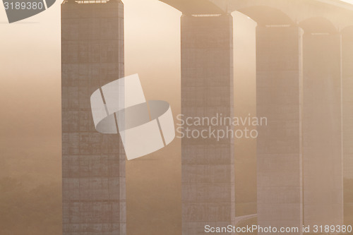 Image of Large highway viaduct ( Hungary)