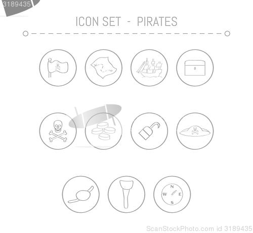 Image of pirate icons