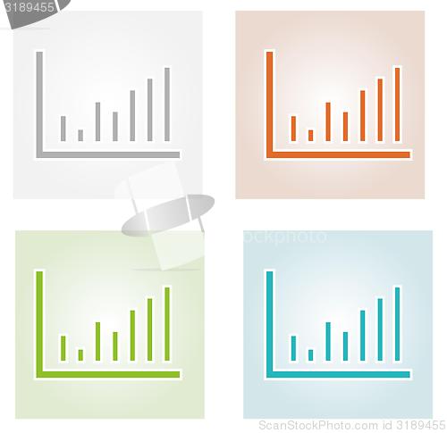 Image of four color bar charts