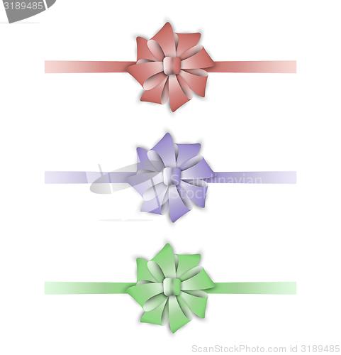 Image of collection of the three ribbons