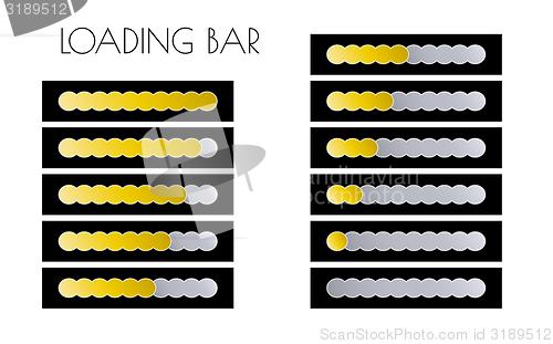 Image of gold loading bars