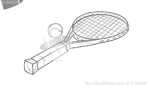 Image of tennis racquet