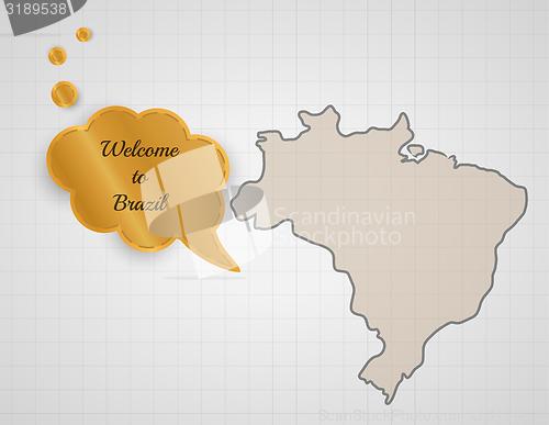 Image of welcome to brazil