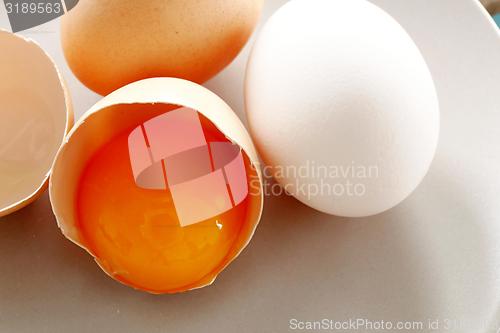 Image of eggs and yolk