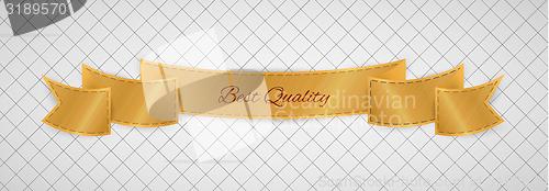 Image of gold quality label