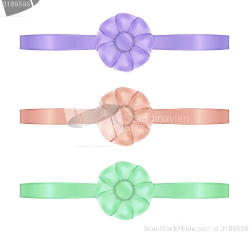 Image of collection of the three ribbons
