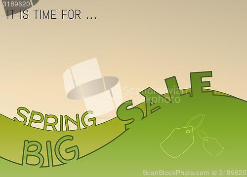 Image of spring big sale