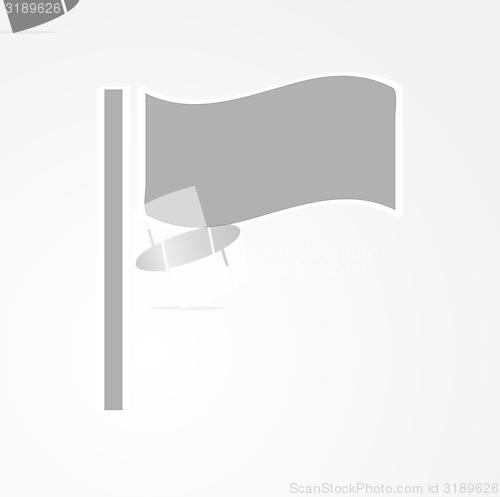 Image of gray flag