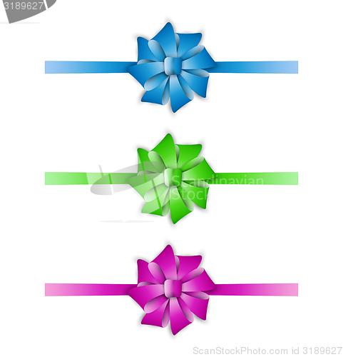 Image of collection of the three ribbons