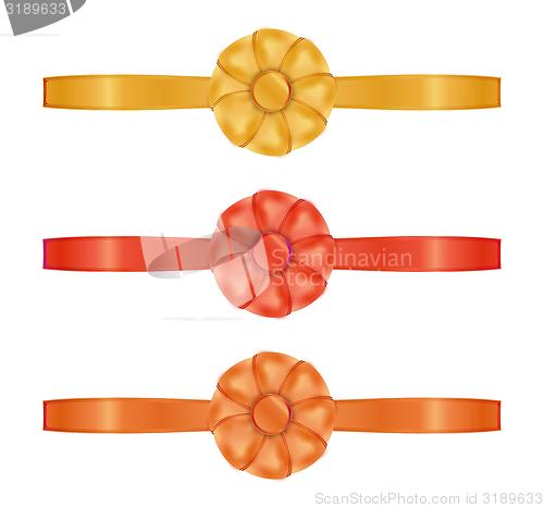 Image of collection of the three ribbons