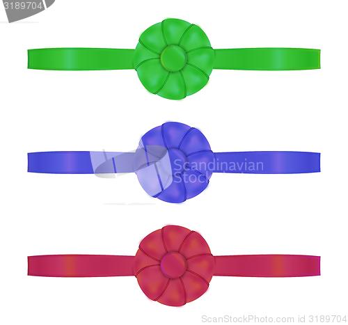 Image of collection of the three ribbons
