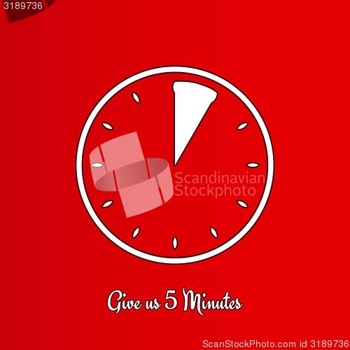 Image of give us five minutes