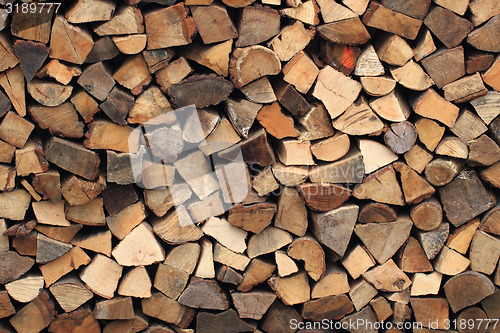 Image of firewood texture