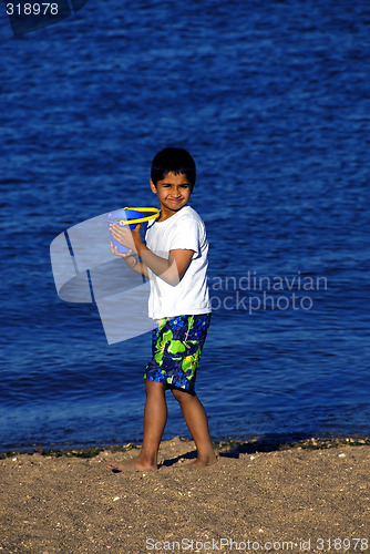 Image of Boy in the beach