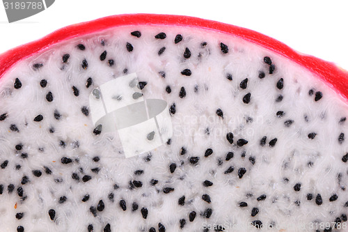 Image of dragon fruit texture 