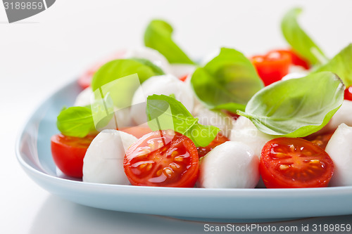 Image of Tomato salad with mozzarella