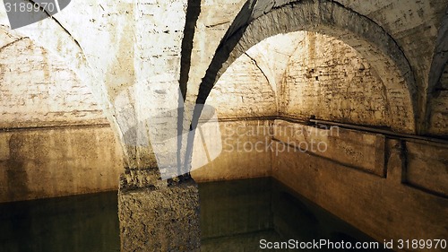 Image of Old historical underground water well