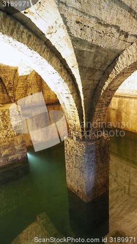 Image of Old historical underground water well