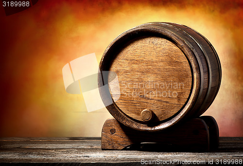 Image of Cask on a stand