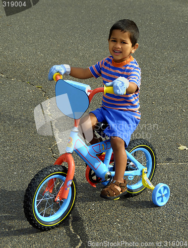 Image of Riding a bike