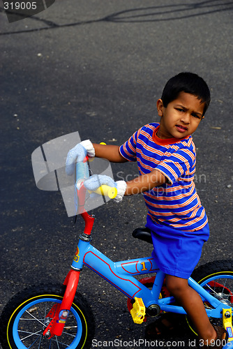 Image of Riding a bike