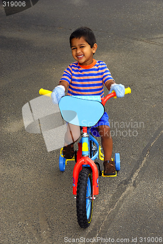 Image of Riding a bike