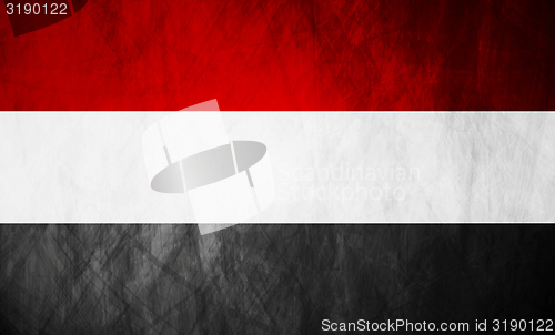 Image of Republic of Yemen grunge flag