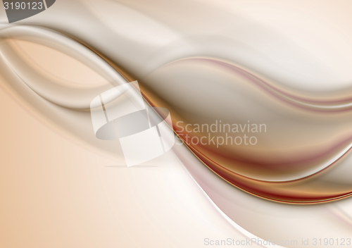 Image of Abstract elegant smooth waves