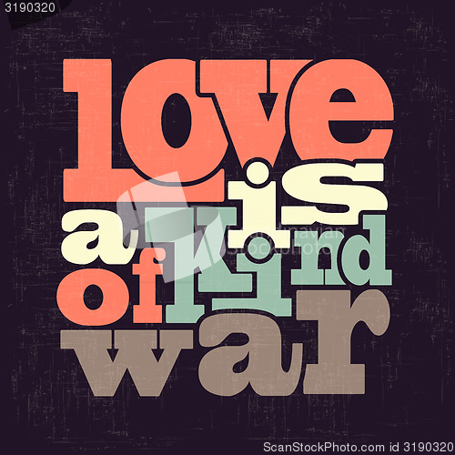 Image of Quote Typographical retro Background